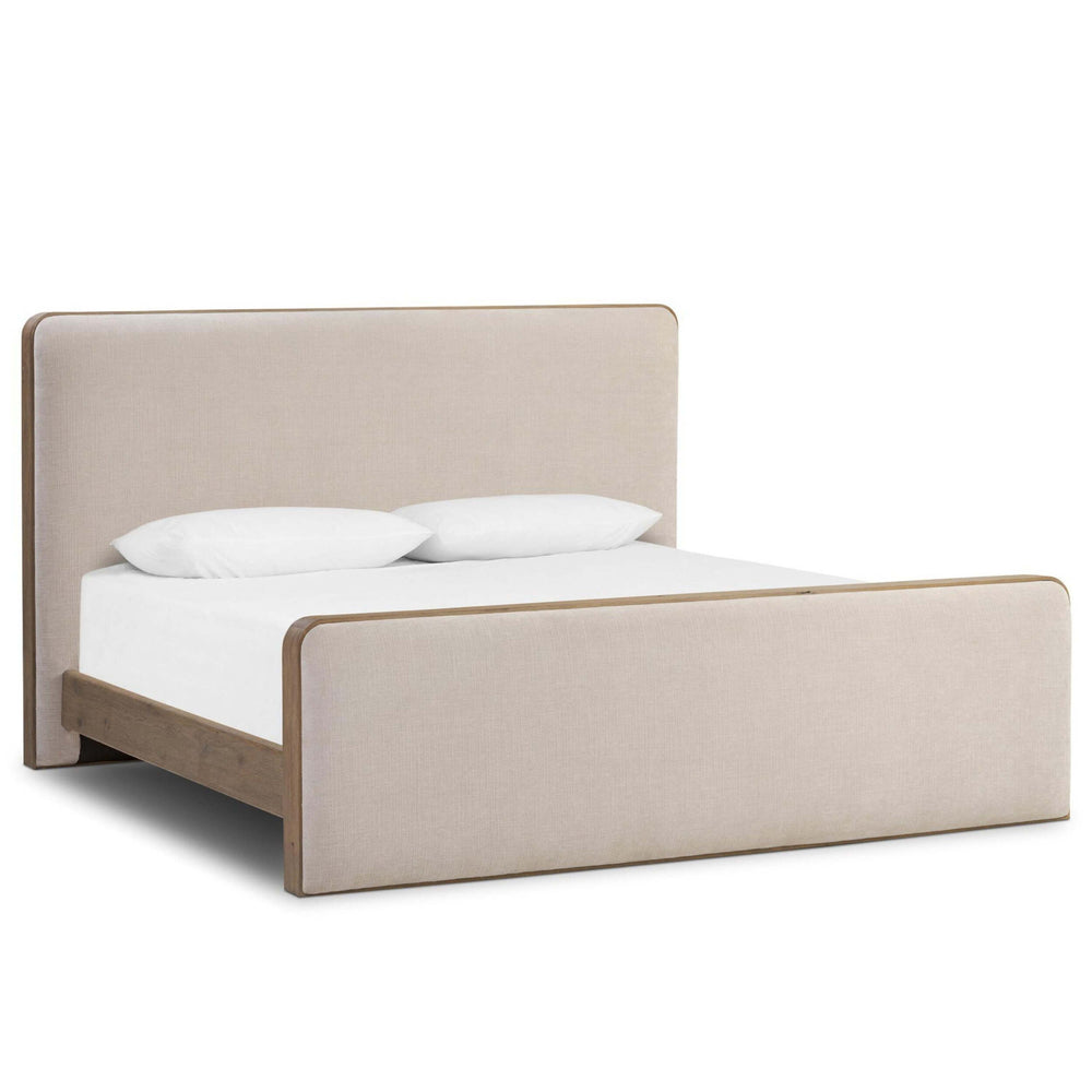 Pierce Bed, Holland Sand by Four Hands-Furniture - Bedroom-High Fashion Home