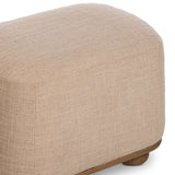 Bilbury Oval Ottoman, Saxon Sand by Four Hands-Furniture - Chair-High Fashion Home