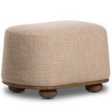 Bilbury Oval Ottoman, Saxon Sand by Four Hands-Furniture - Chair-High Fashion Home