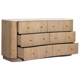 Boa 6 Drawer Dresser, Sandy Mindi by Four Hands-Furniture - Storage-High Fashion Home