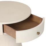 Chiro Nightstand, Ivory by Four Hands-Furniture - Bedroom-High Fashion Home