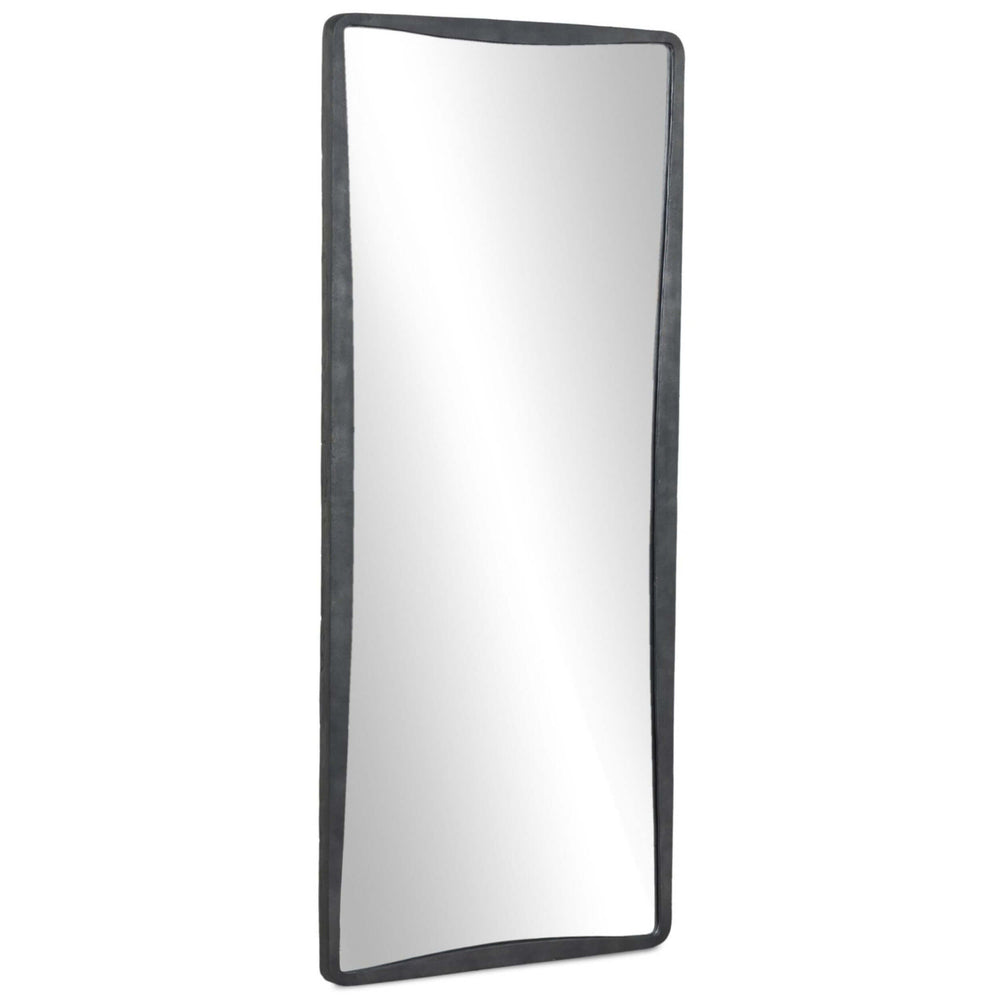 Regis Floor Mirror, Hammered Grey by Four Hands-Accessories-High Fashion Home
