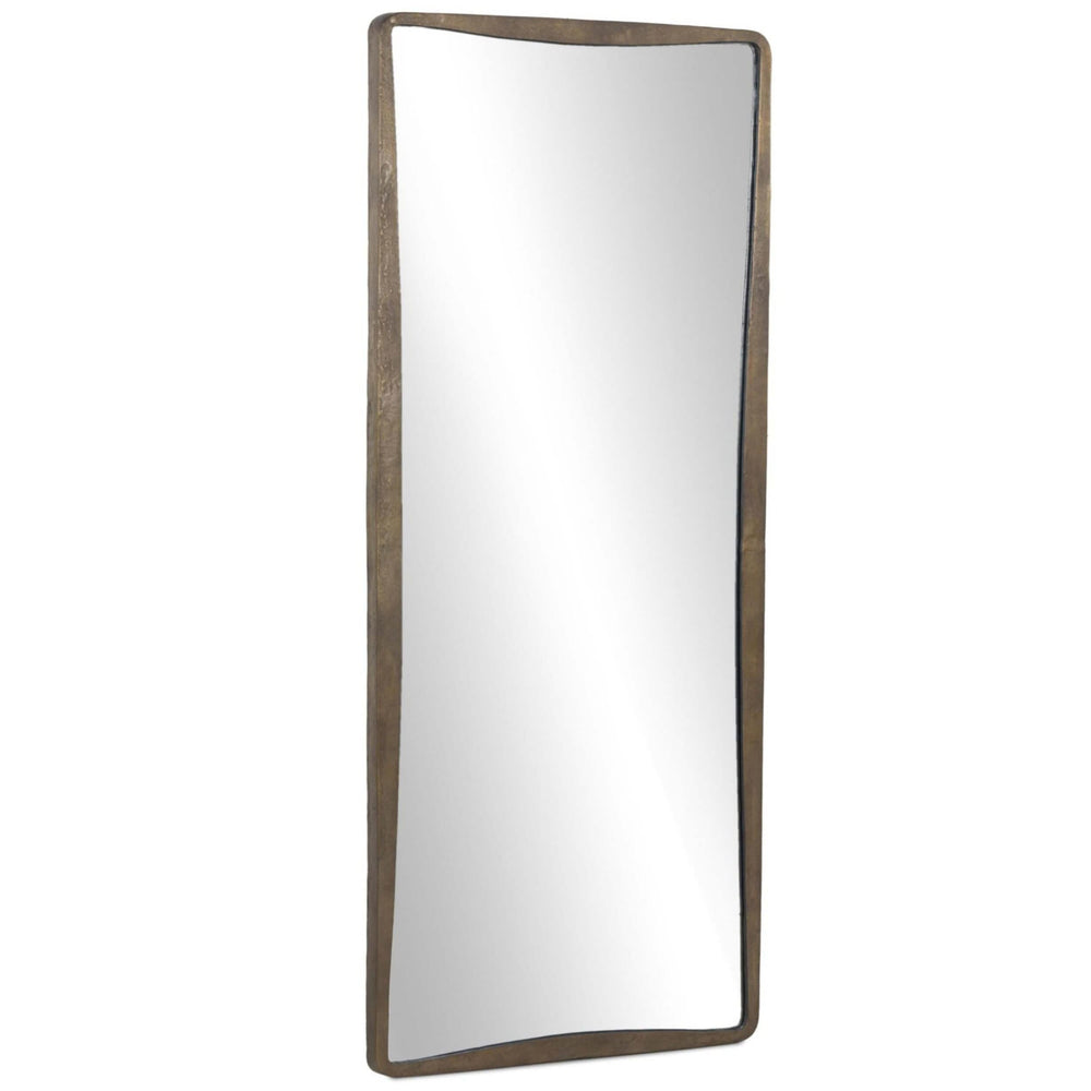 Regis Floor Mirror, Antiqued Brass by Four Hands-Accessories-High Fashion Home