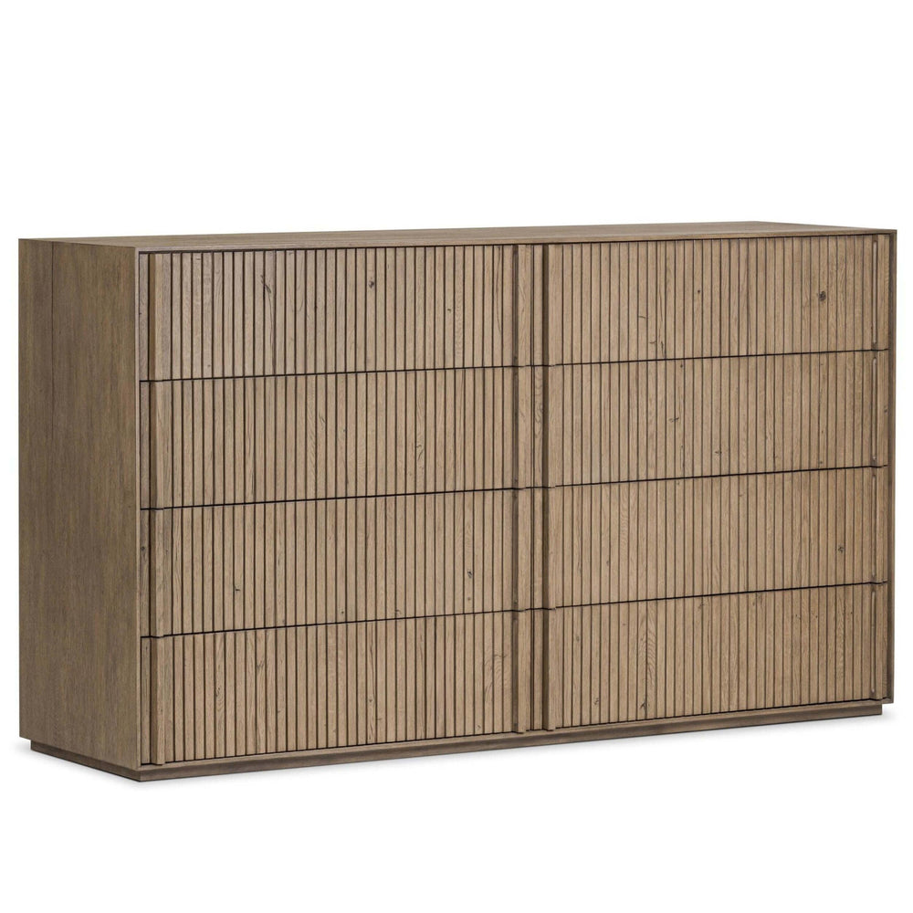 Leo 8 Drawer Dresser, Rustic Grey by Four Hands-Furniture - Storage-High Fashion Home