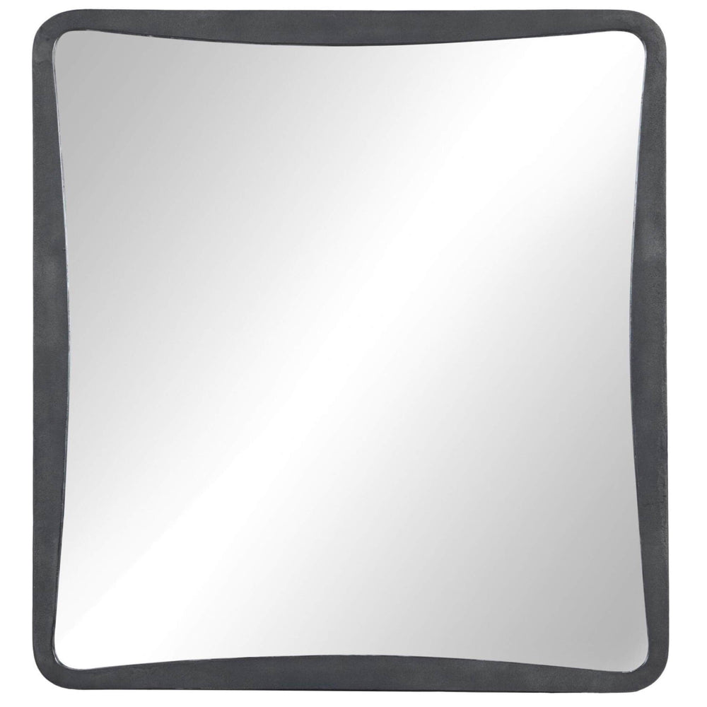 Regis Wall Mirror, Hammered Grey by Four Hands-Accessories-High Fashion Home