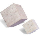 Travertine Cube Sculpture Set, Romano Fosse Travertine by Four Hands-Accessories-High Fashion Home