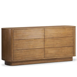 Paden 6 Drawer Dresser, Seasoned Brown by Four Hands-Furniture - Storage-High Fashion Home