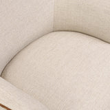 Bethany Swivel Chair, Alcala Wheat by Four Hands-Furniture - Chair-High Fashion Home