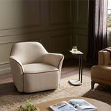Bethany Swivel Chair, Alcala Wheat by Four Hands-Furniture - Chair-High Fashion Home