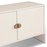 Cressida Media Console, Ivory by Four Hands-Furniture - Storage-High Fashion Home