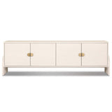 Cressida Media Console, Ivory by Four Hands-Furniture - Storage-High Fashion Home