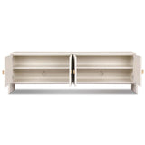 Cressida Media Console, Ivory by Four Hands-Furniture - Storage-High Fashion Home