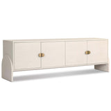 Cressida Media Console, Ivory by Four Hands-Furniture - Storage-High Fashion Home