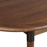 Harper Oval Extension Dining Table, Toasted Walnut by Four Hands-Furniture - Dining-High Fashion Home