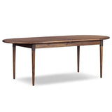 Harper Oval Extension Dining Table, Toasted Walnut by Four Hands-Furniture - Dining-High Fashion Home