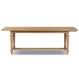 Blinn Oval Leaf Extension Dining Table, Worn Oak by Four Hands-Furniture - Dining-High Fashion Home