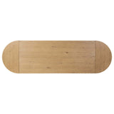 Blinn Oval Leaf Extension Dining Table, Worn Oak by Four Hands-Furniture - Dining-High Fashion Home