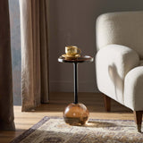 Viola Accent Table, Amber by Four Hands-Furniture - Accent Tables-High Fashion Home