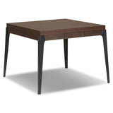 District Eight Mahjong Table, Smoked Oak by Four Hands-Furniture - Accent Tables-High Fashion Home