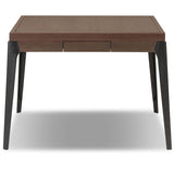 District Eight Mahjong Table, Smoked Oak by Four Hands-Furniture - Accent Tables-High Fashion Home