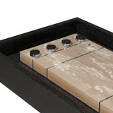 District Eight Large Shuffleboard Table, Black by Four Hands-Furniture - Accent Tables-High Fashion Home