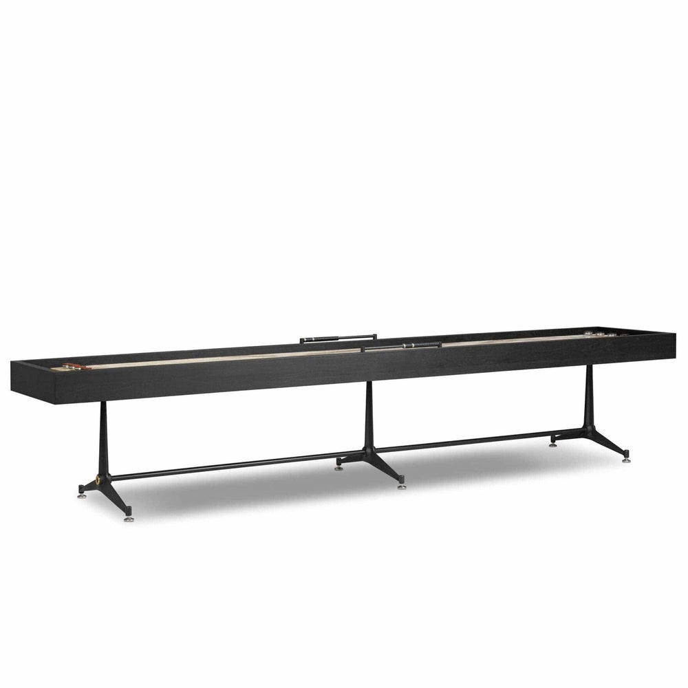 District Eight Large Shuffleboard Table, Black by Four Hands-Furniture - Accent Tables-High Fashion Home