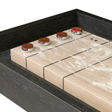 District Eight Small Shuffleboard Table, Black by Four Hands-Furniture - Accent Tables-High Fashion Home