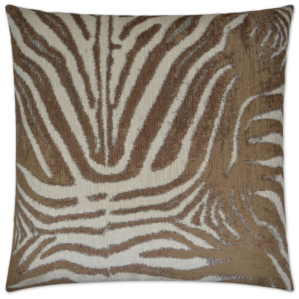 Zebranan 24" Pillow, Tan , Set of 2