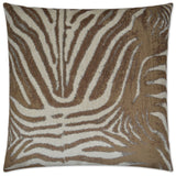 Zebranan 24" Pillow, Tan , Set of 2