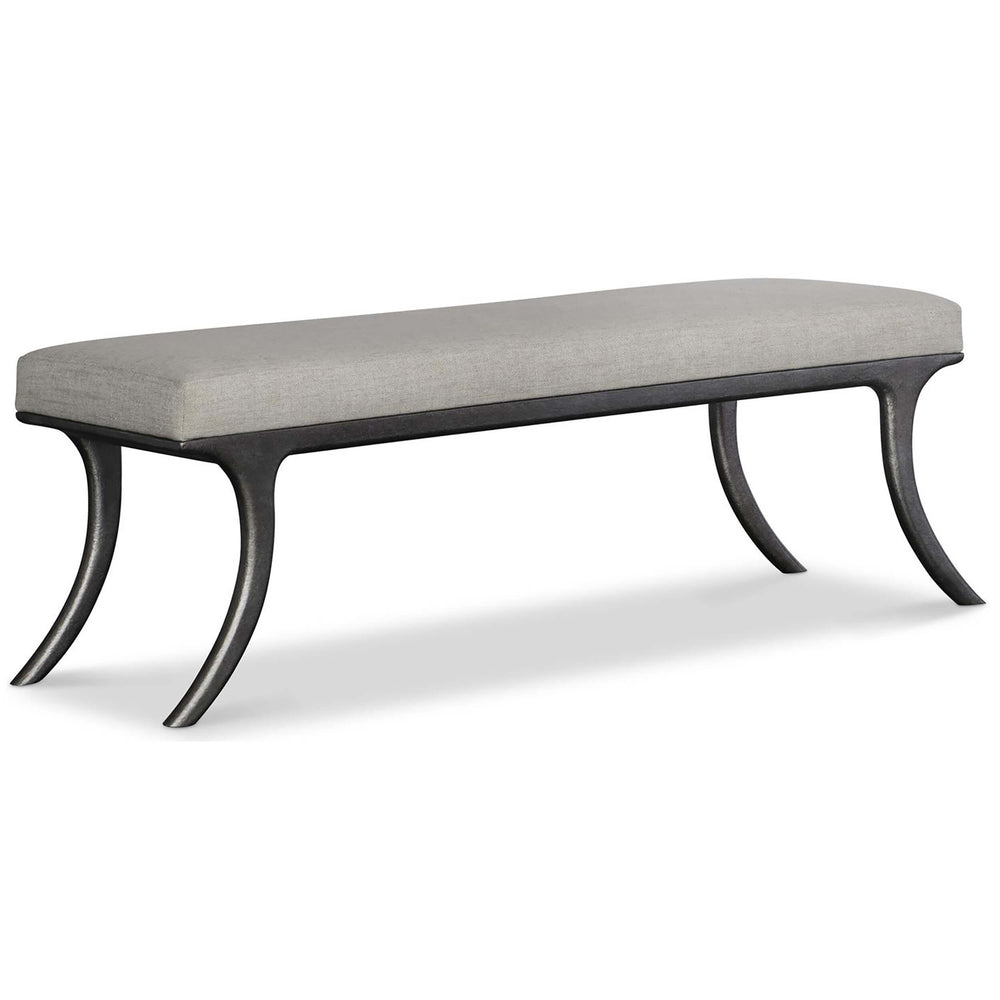 Tribeca Bench, Clay-Furniture - Benches-High Fashion Home