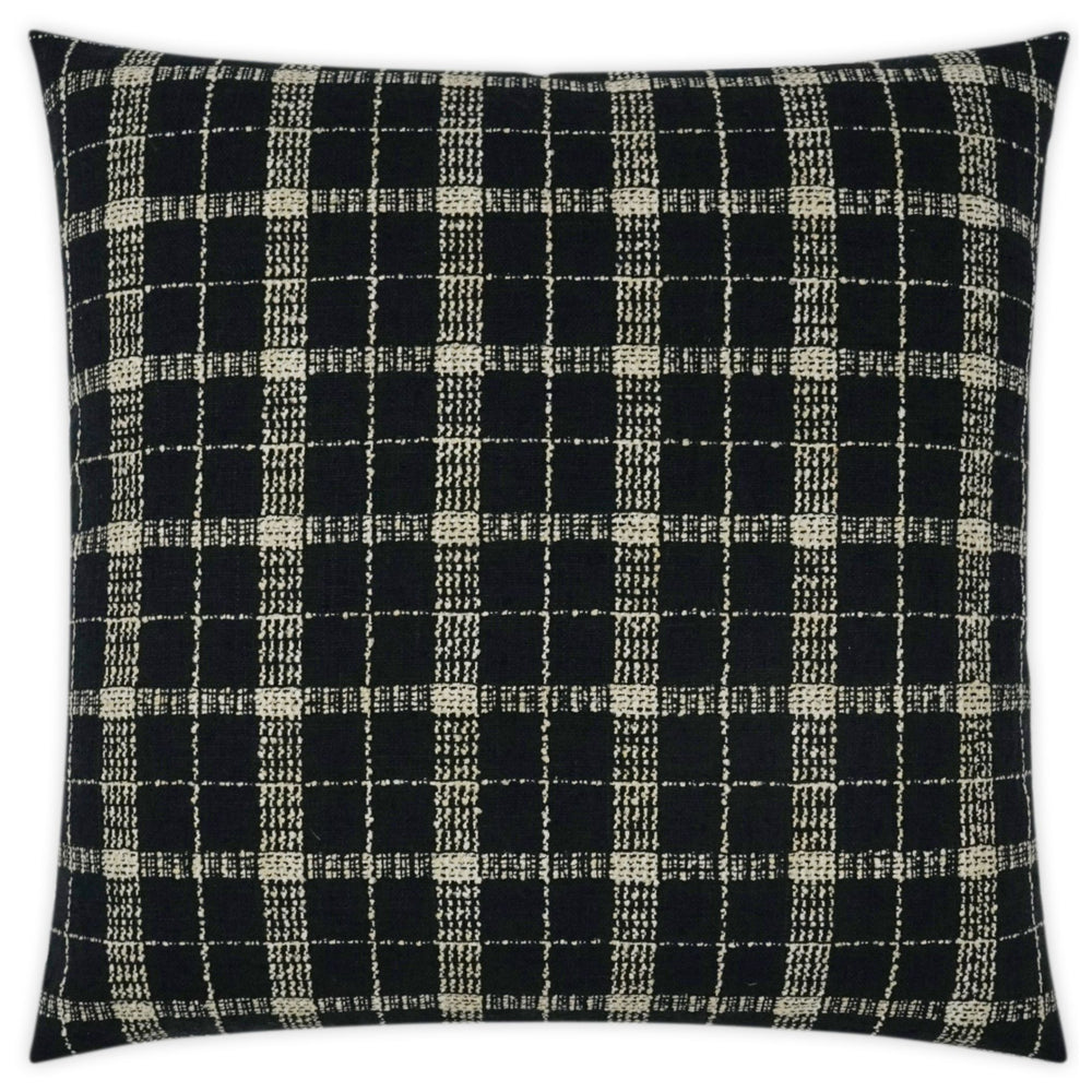 Bond 24" Pillow, Onyx, Set of 2