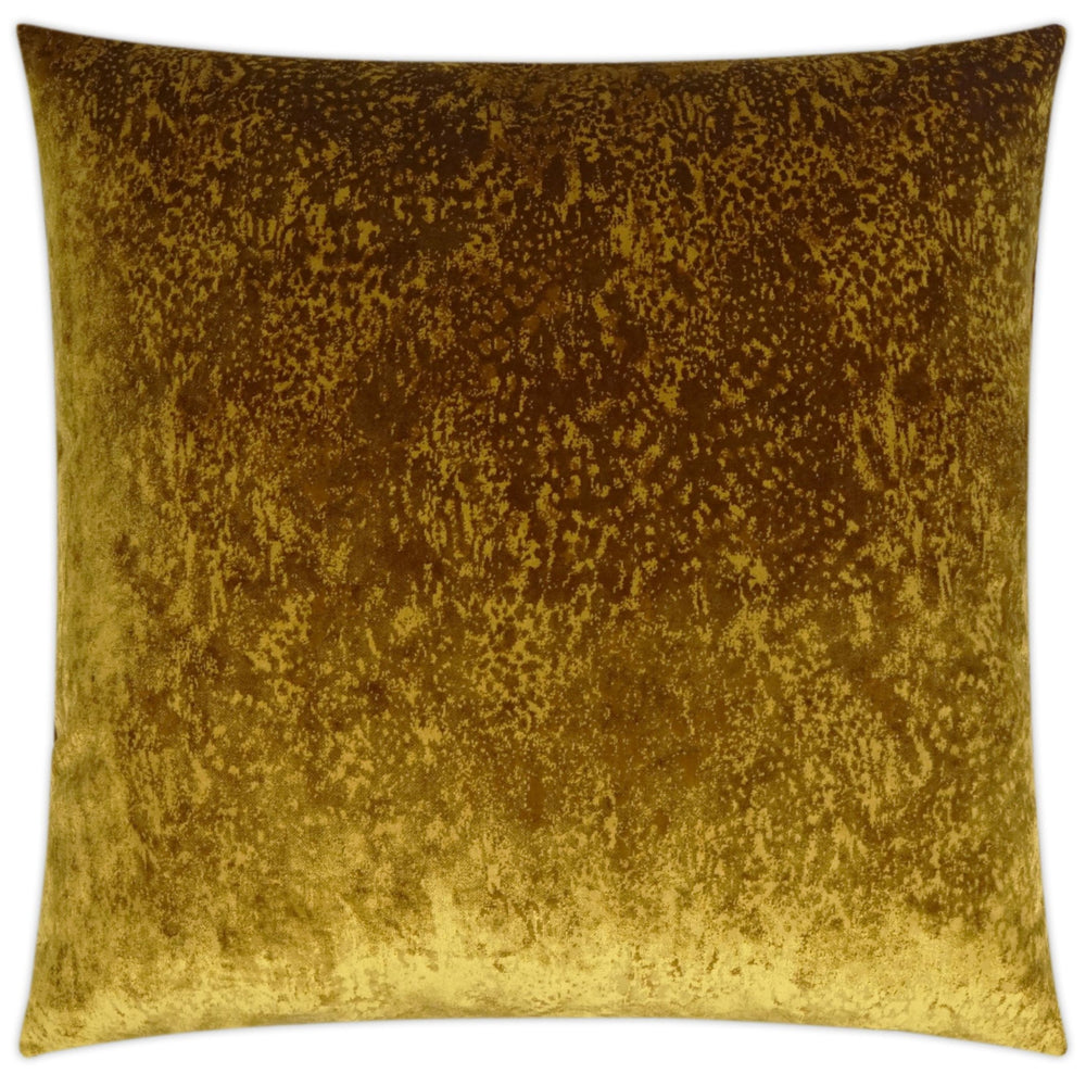 Grated 24" Pillow, Ochre, Set of 2