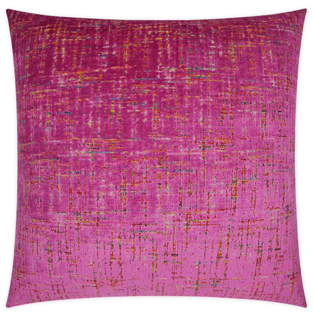 Moonstruck 24" Pillow, Fuchsia, Set of 2