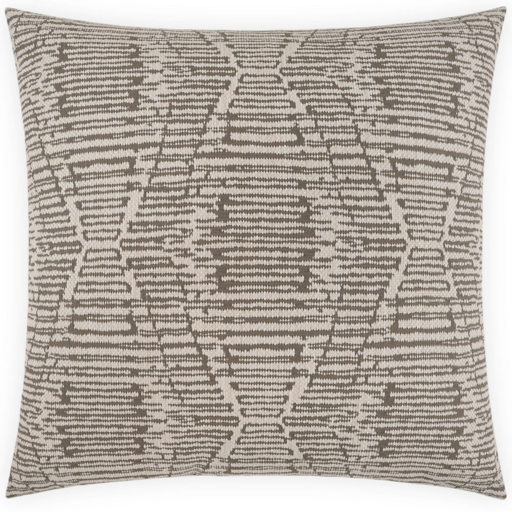 Ozetta 24" Pillow, Driftwood, Set of 2