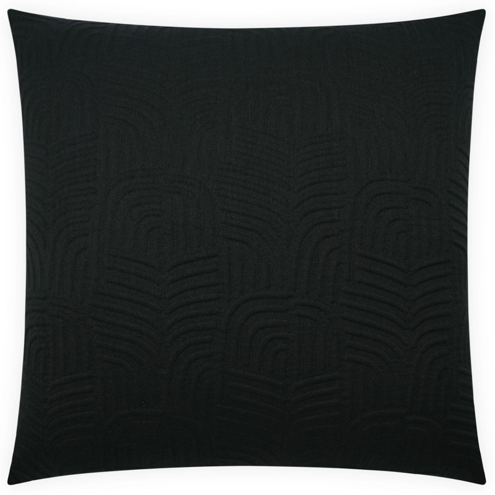 Palacios 24" Pillow, Ebony, Set of 2