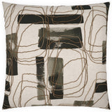 Freeform 24" Pillow, Ink, Set of 2