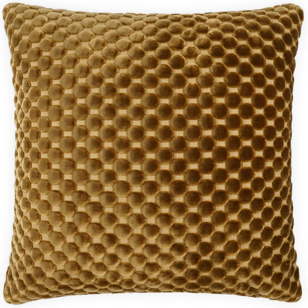 Dance 24" Pillow, Ochre, Set of 2