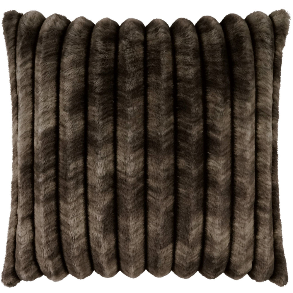 Summit 24" Pillow, Mocha, Set of 2