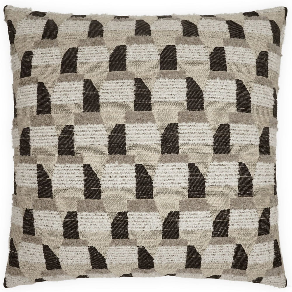 Oxido 24" Pillow, Domino, Set of 2