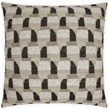 Oxido 24" Pillow, Domino, Set of 2