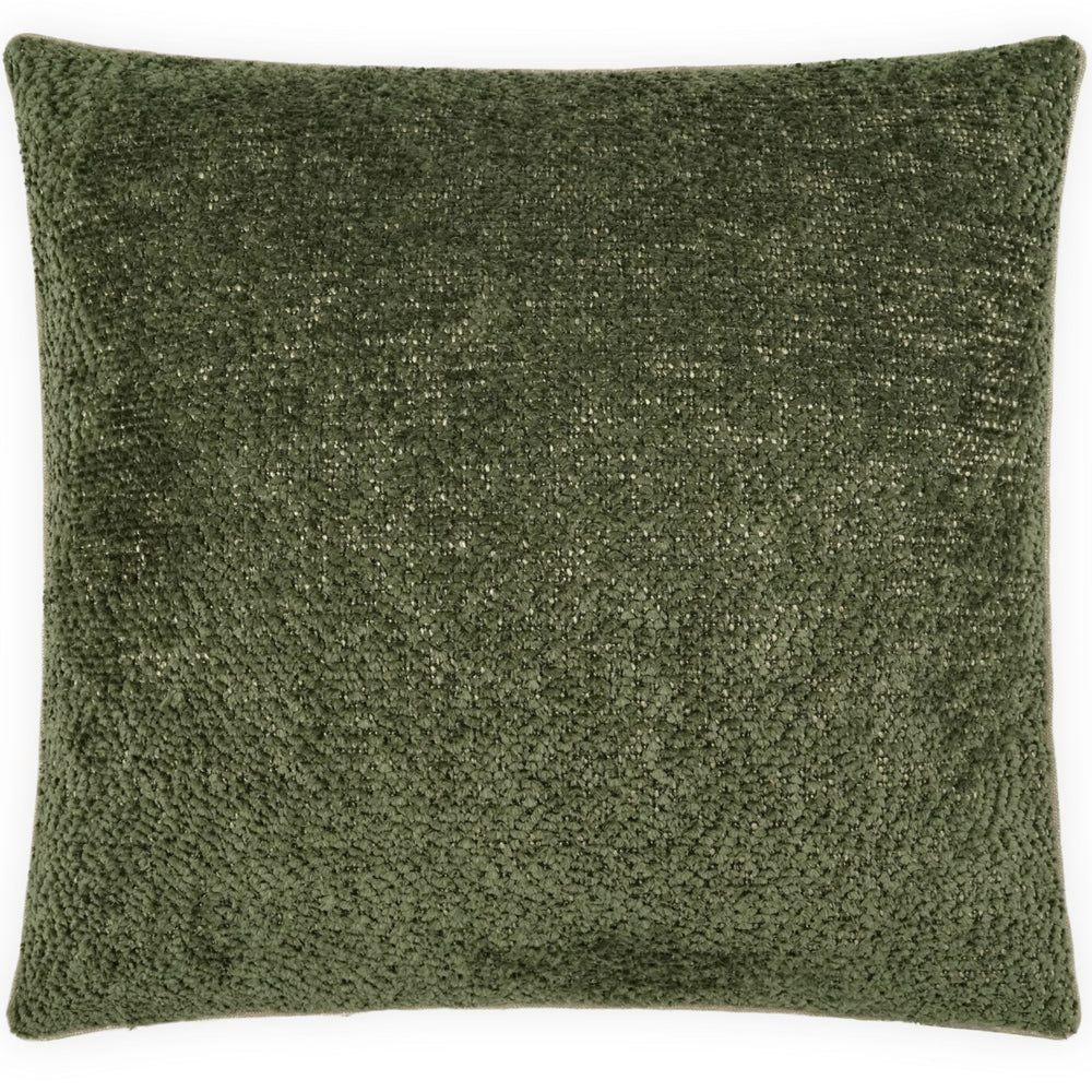 Knubby 24" Pillow, Moss, Set of 2