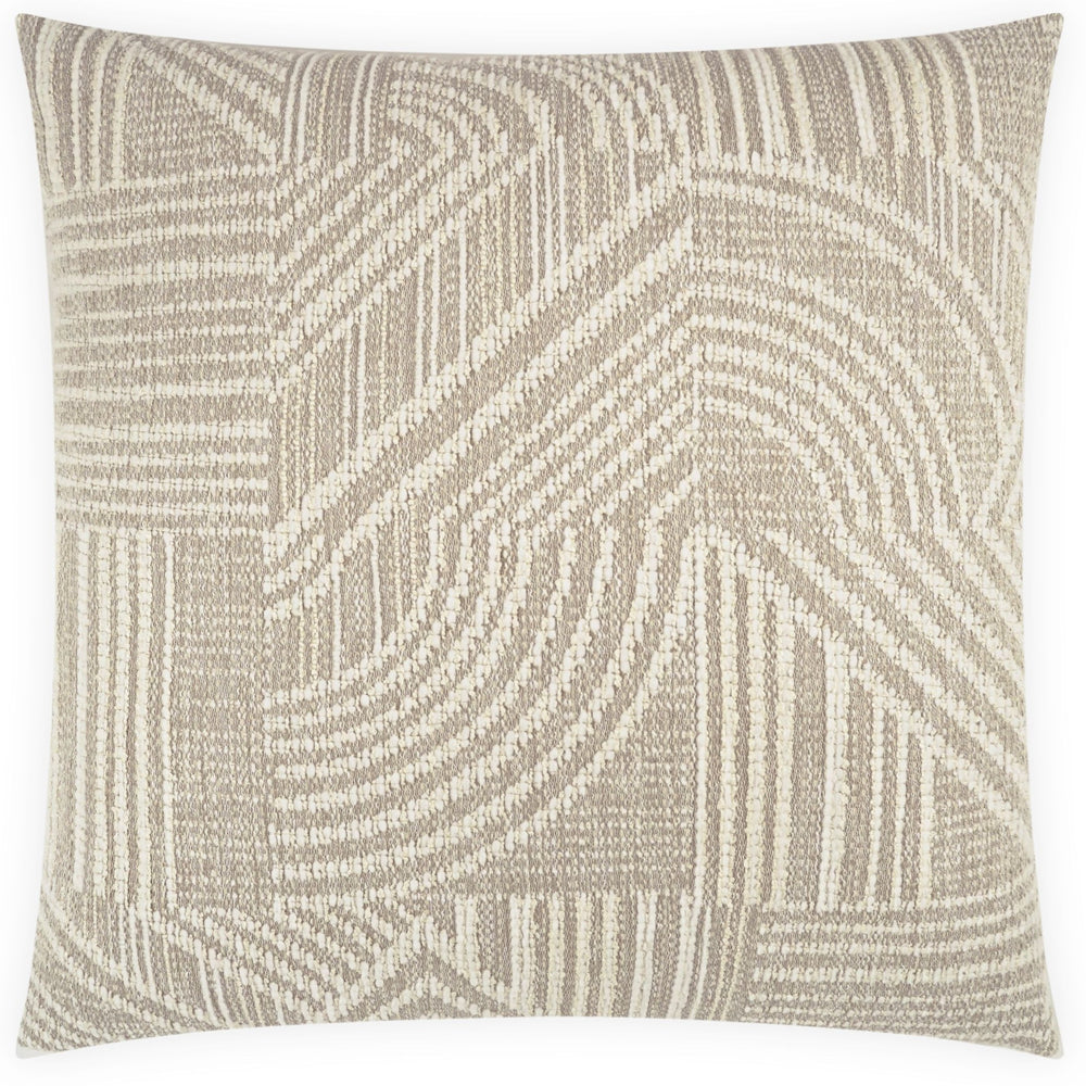 Zaria 24" Pillow, Ivory, Set of 2