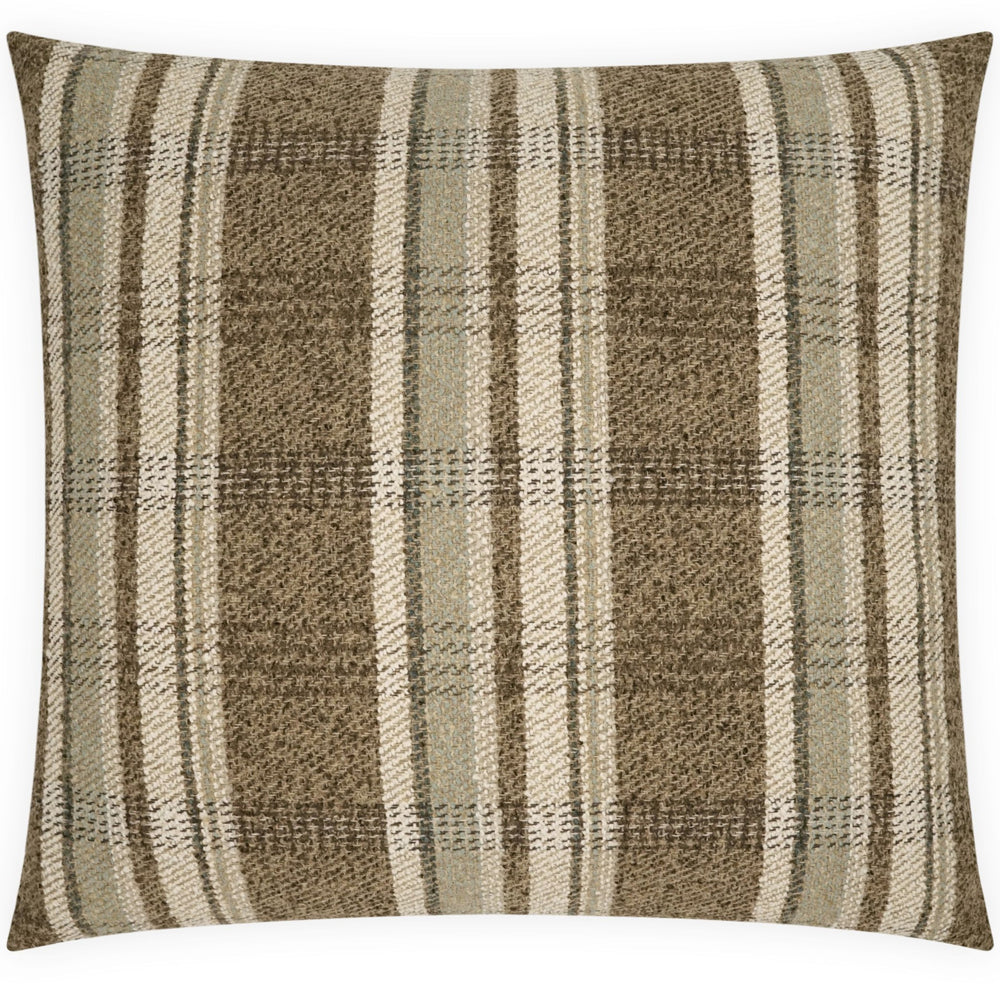 Ridgeway 24" Pillow, Mocha, Set of 2