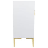 4 Door Cabinet, White