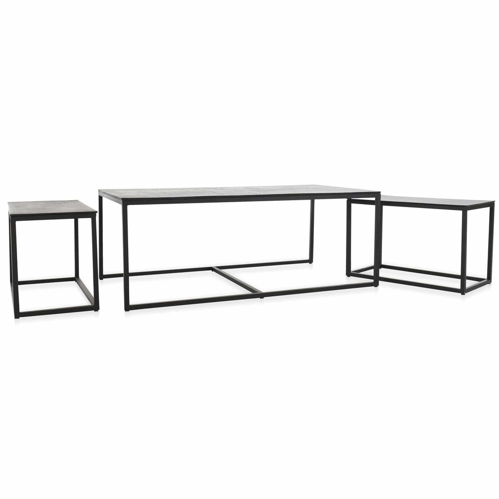 Buckley Coffee Table, Set of 3 High Fashion Home