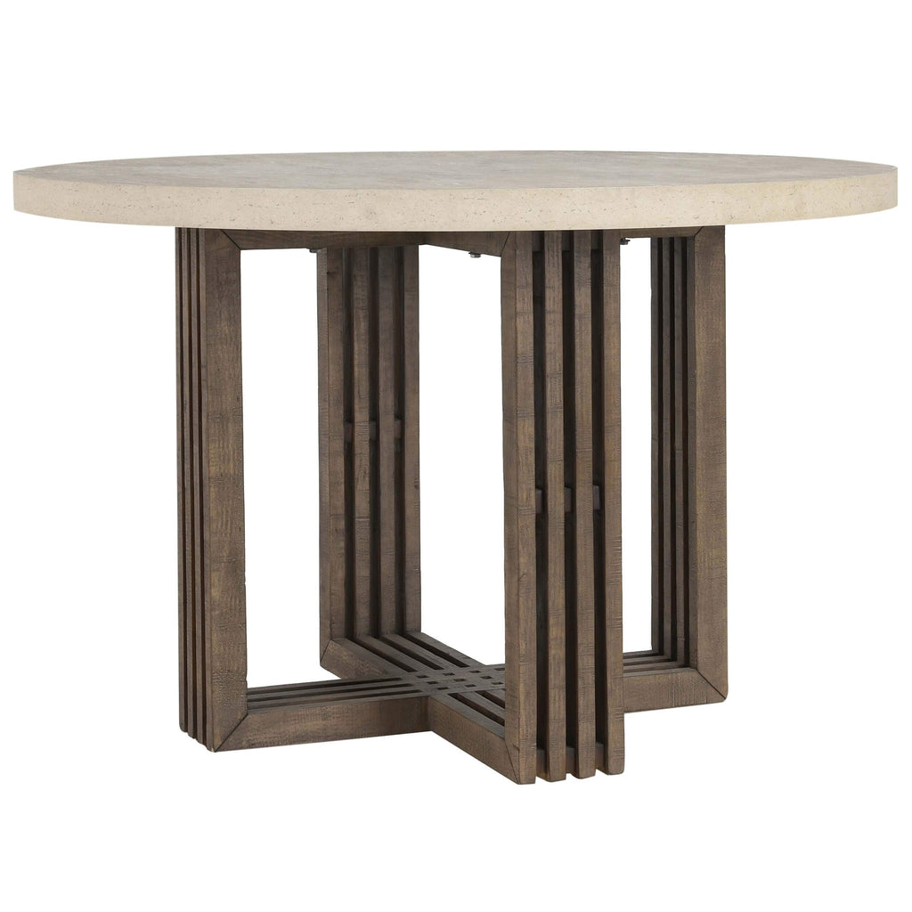 Kilmer round pedestal discount dining table