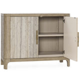 Alpine 2 Door Cabinet, Natural-Furniture - Storage-High Fashion Home