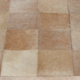 Achen Hide Bench, Blonde-Furniture - Benches-High Fashion Home