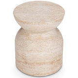 Ridgewood Outdoor Stool, Beige-Furniture - Outdoor-High Fashion Home