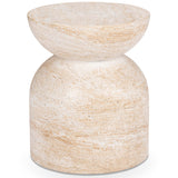 Ridgewood Outdoor Stool, Beige-Furniture - Outdoor-High Fashion Home